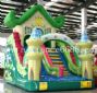 inflatable slide/inflatable bounce,cartoon slide
